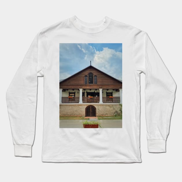 Manuc Bei Museum House Long Sleeve T-Shirt by psychoshadow